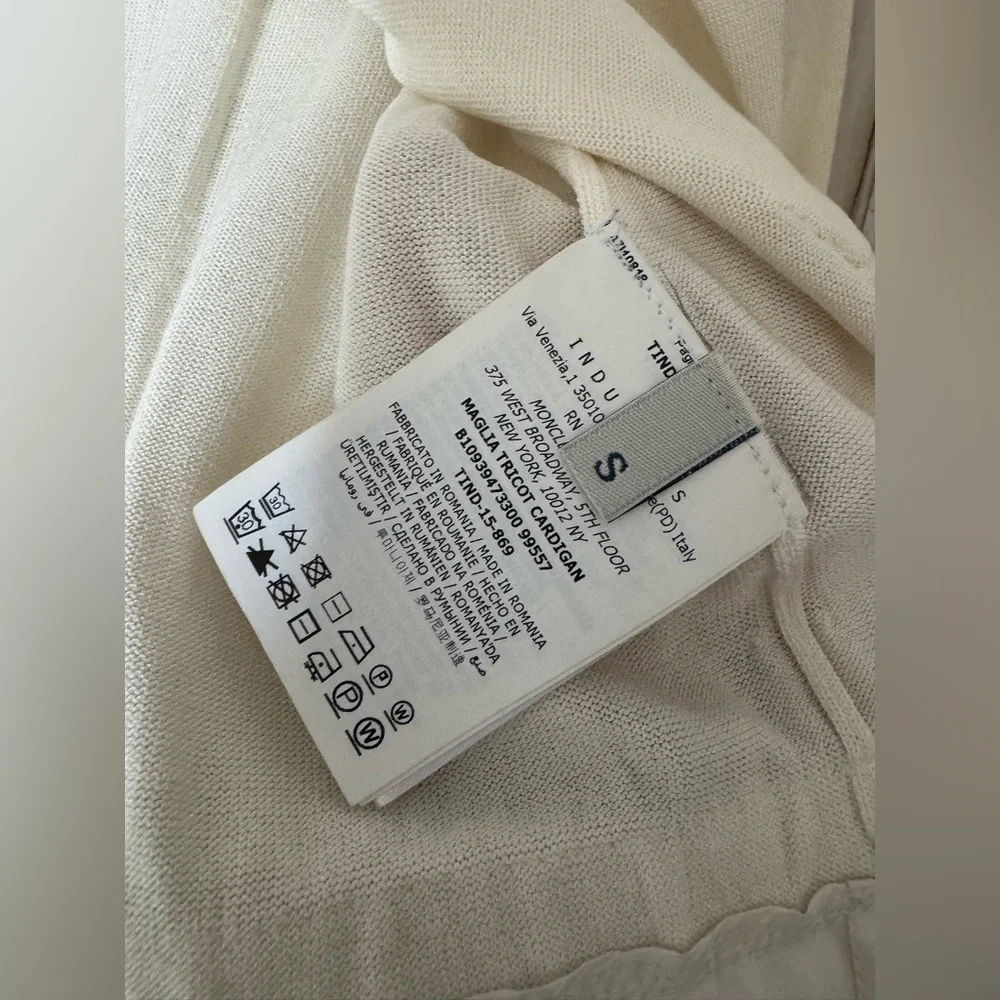 MONCLER Maglia Tricot cardigan. Size small